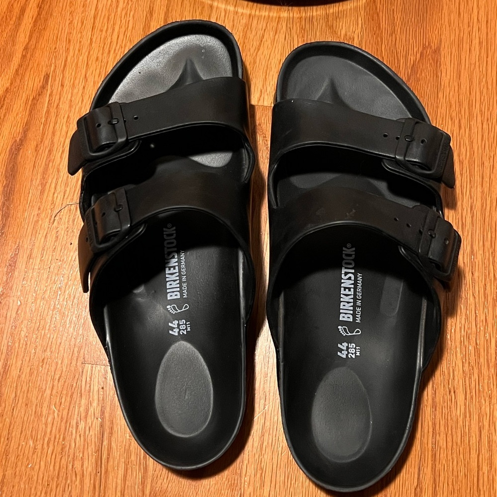 Birkenstock Classic Black Double Strap Sandals